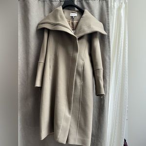 REISS Roxi Interest Collar Coat